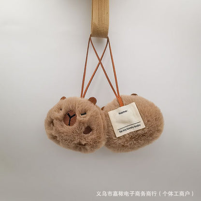 Squeaky Plush Toy Doll, Stuffed Animal Pendant