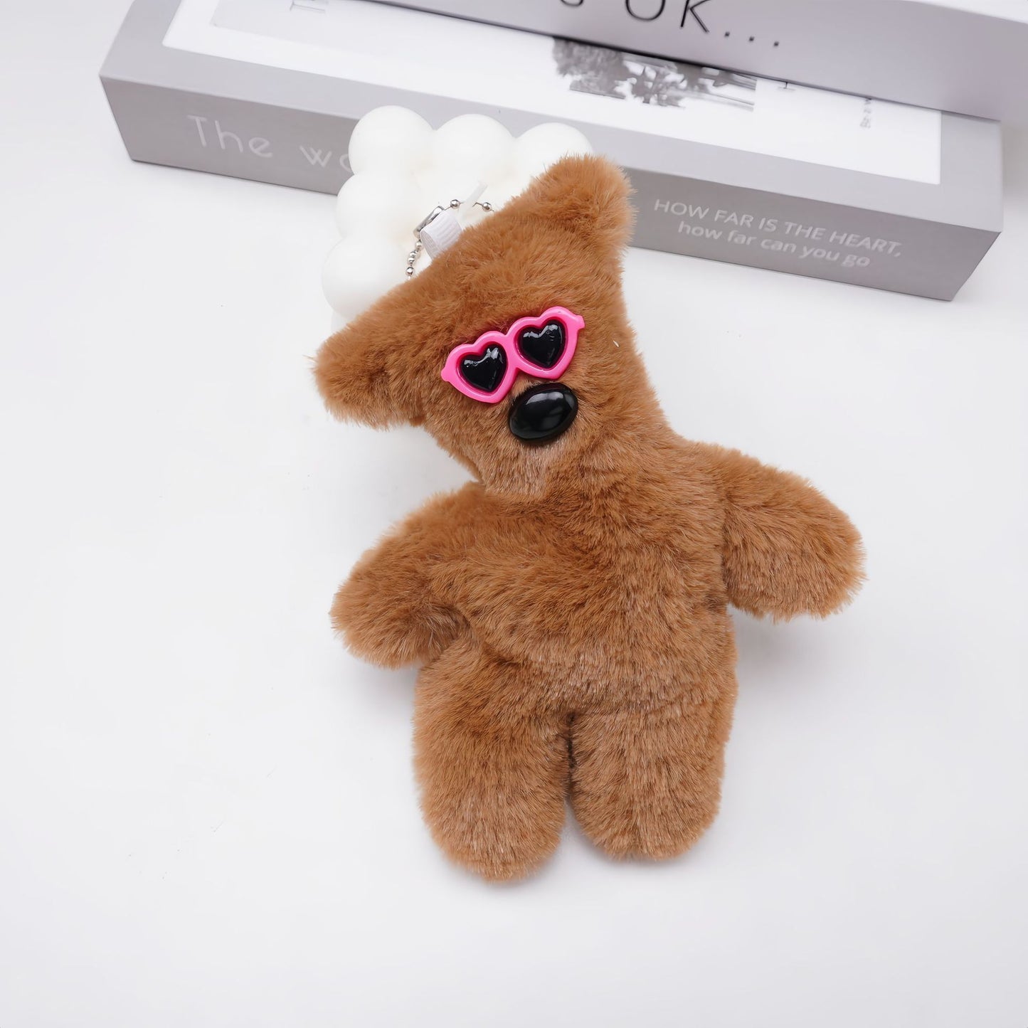 Squeaky Plush Toy Doll, Stuffed Animal Pendant