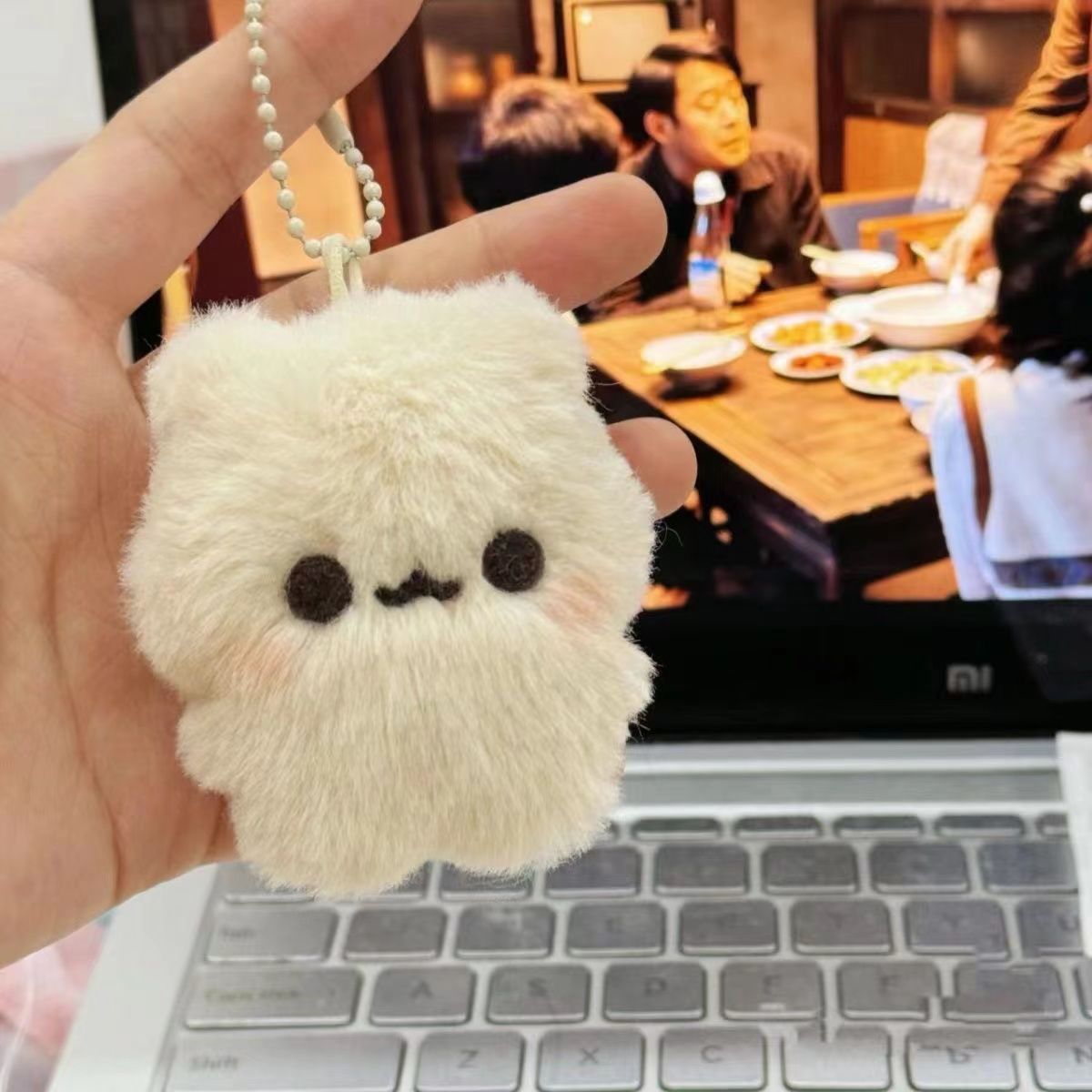 Squeaky Plush Toy Doll, Stuffed Animal Pendant