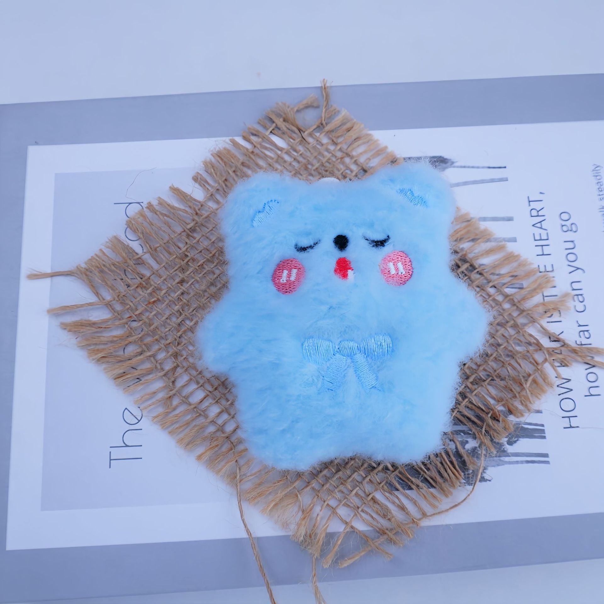 Squeaky Plush Toy Doll, Stuffed Animal Pendant