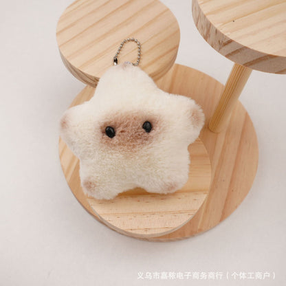 Squeaky Plush Toy Doll, Stuffed Animal Pendant
