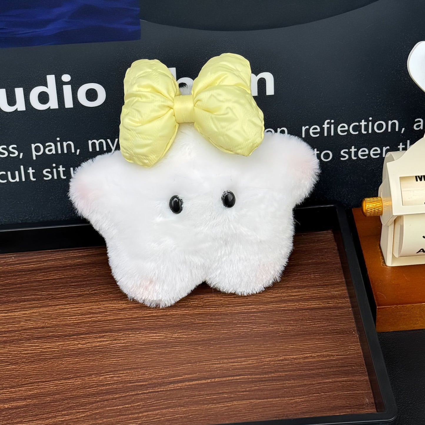 Squeaky Plush Toy Doll, Stuffed Animal Pendant