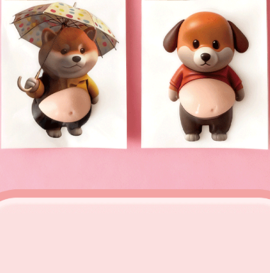 Squeeze Sticker Toy