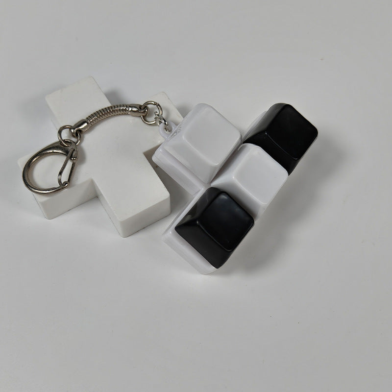 Squeeze the cube keychain