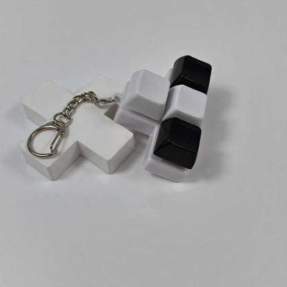 Squeeze the cube keychain