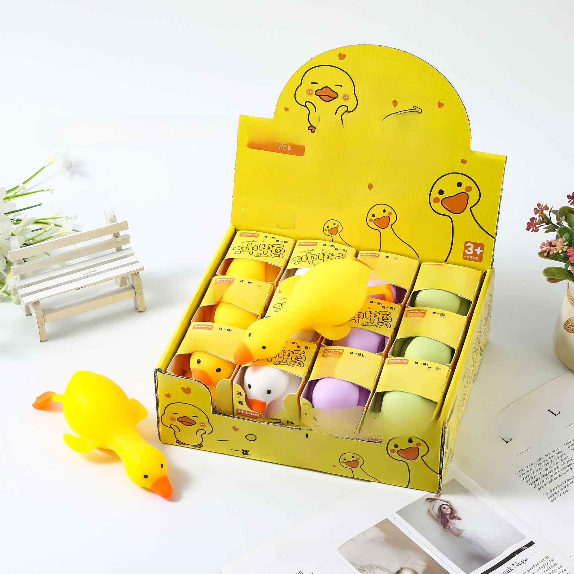Squeeze Toy Duck