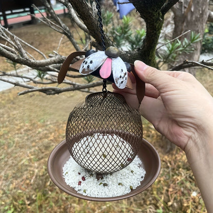 Squirrel Proof Metal Bird Feeder for Garden Wild Birds