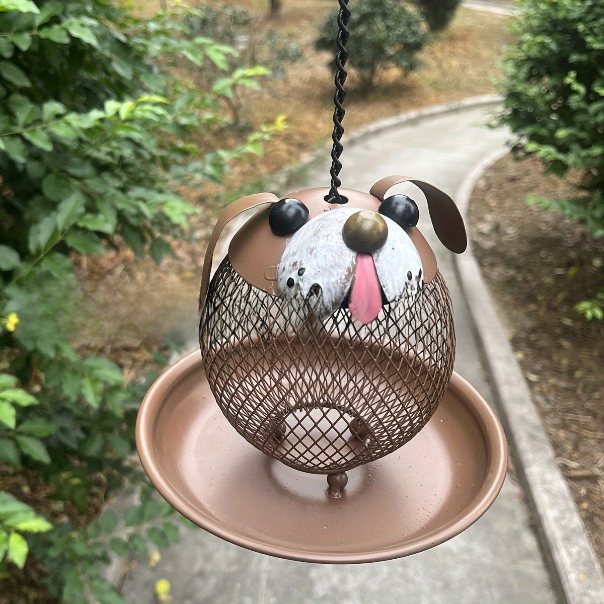 Squirrel Proof Metal Bird Feeder for Garden Wild Birds