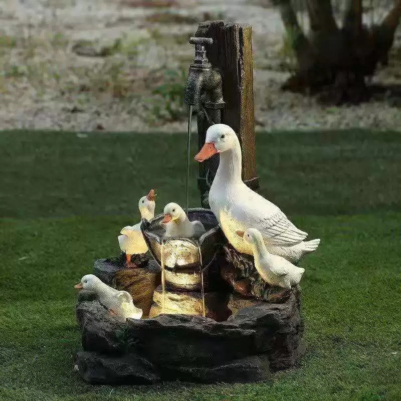 Squirrel Water Feature Garden Ornament