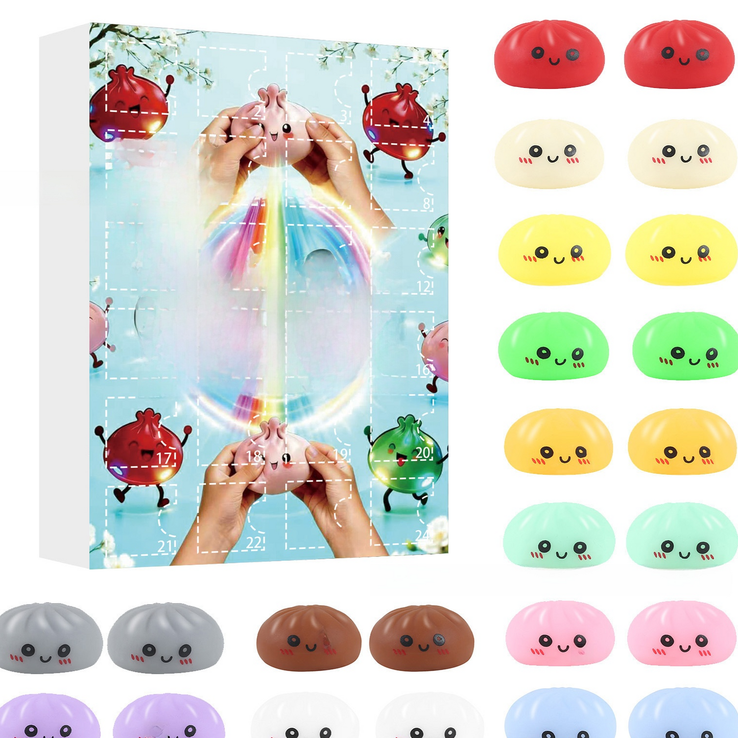 Squishy Calendar Fidget Toy