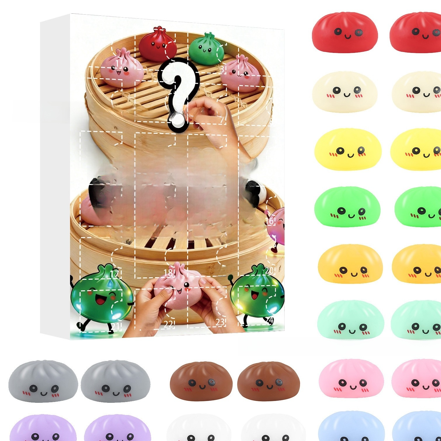 Squishy Calendar Fidget Toy