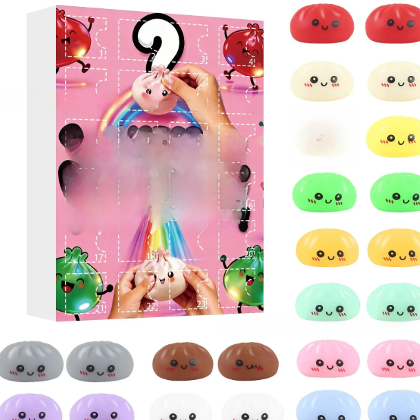 Squishy Calendar Fidget Toy