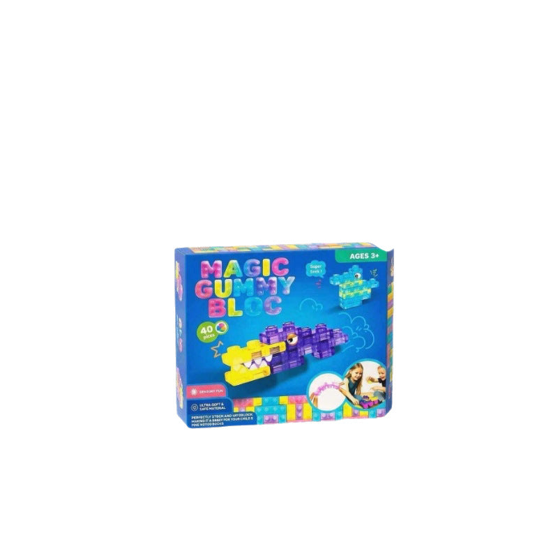 Squishy Jelly Building Blocks for Kids