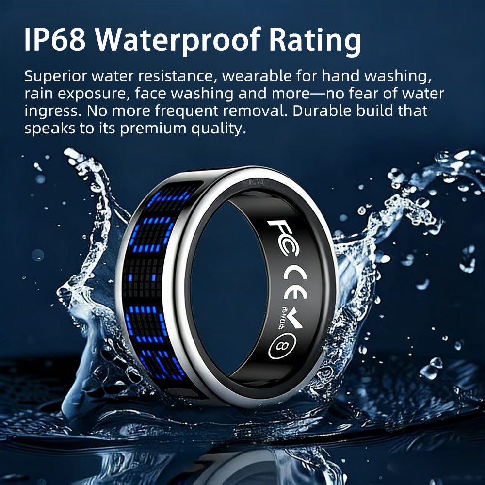 SR16 Smart Ring with Health Monitoring