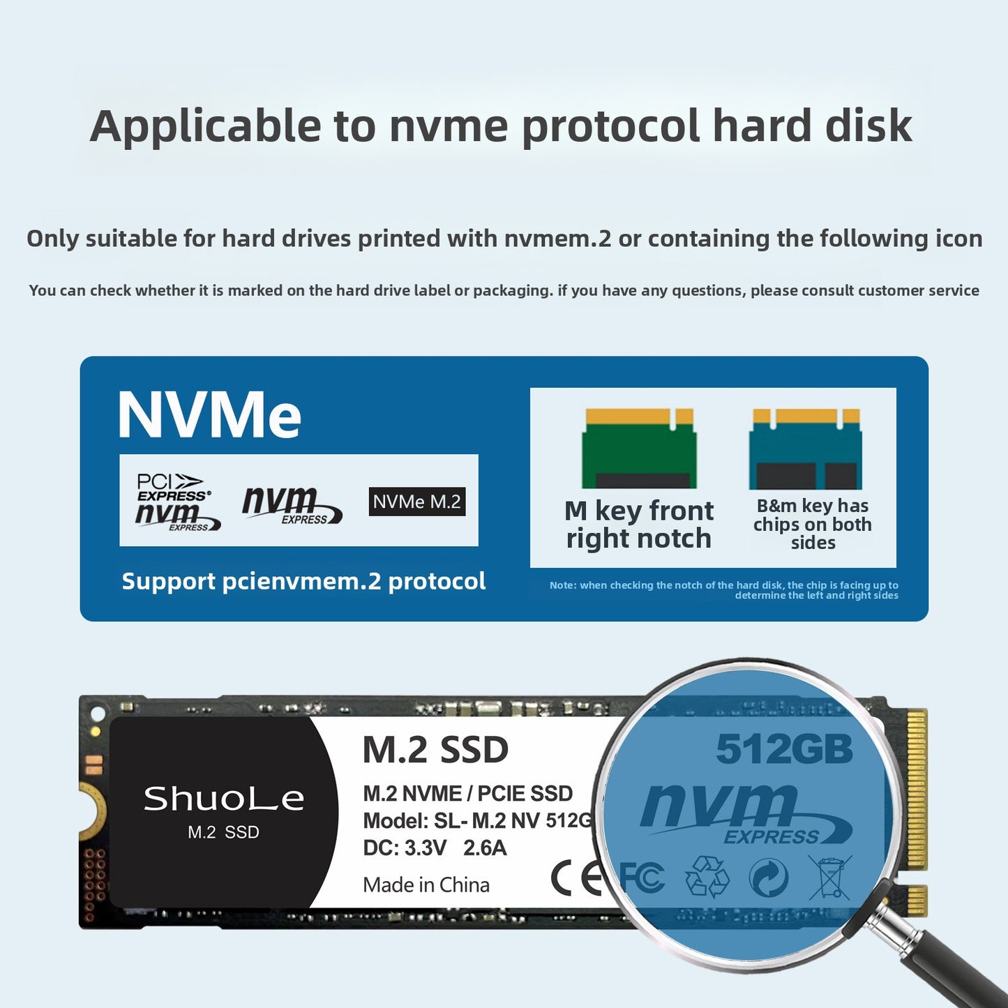 SSD external enclosure