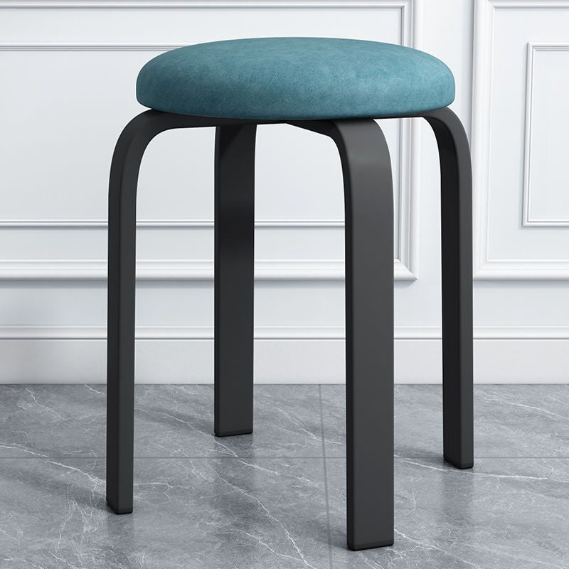 Stackable Italian Design Metal Stool
