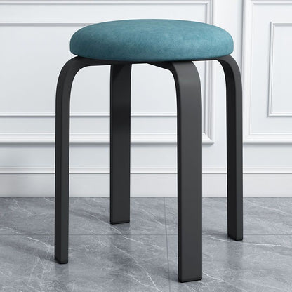 Stackable Italian Design Metal Stool