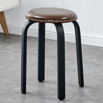 Stackable Italian Design Metal Stool
