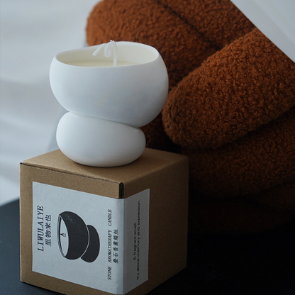 Stacked Stone Creative Indoor Scented Candles