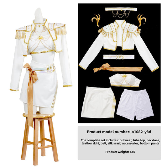 Stage performance costumes for anime characters