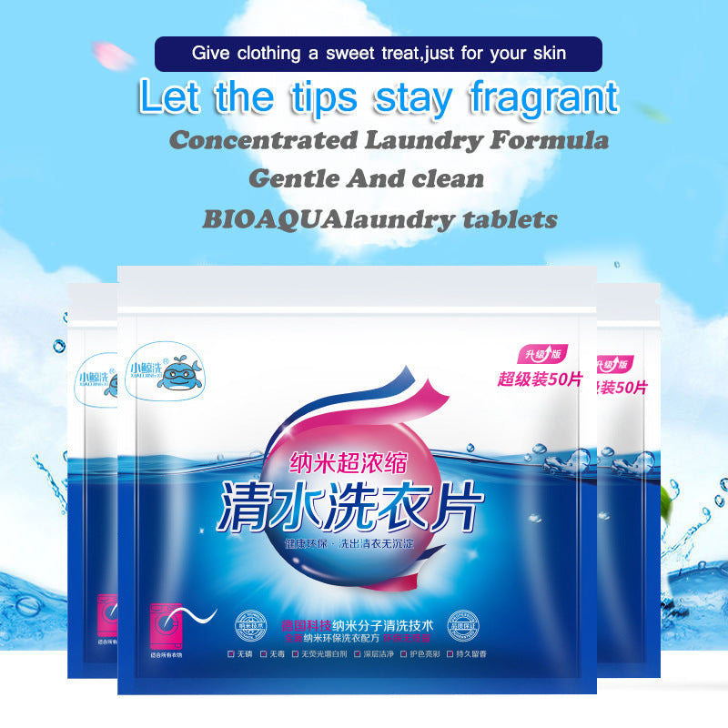 Stain-Removal Laundry Sheets
