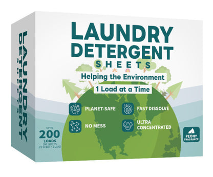 Stain-Removal Laundry Sheets