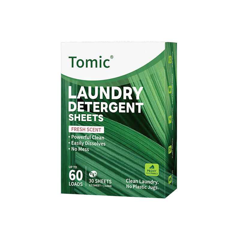 Stain-Removal Laundry Sheets