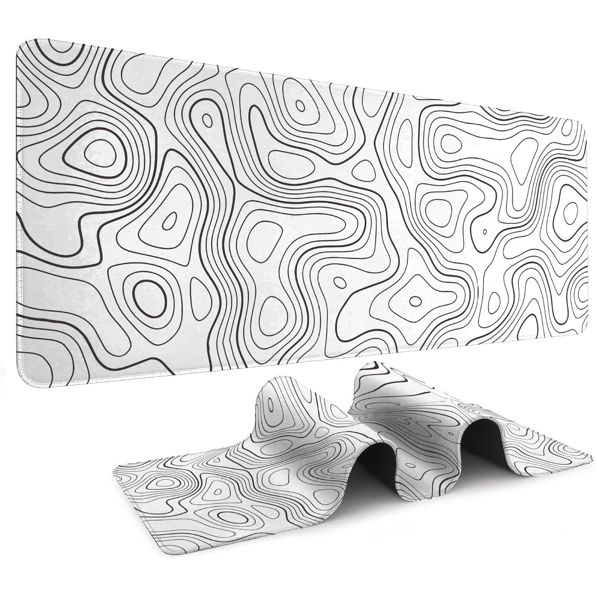 Stain-resistant and thickened mouse pad