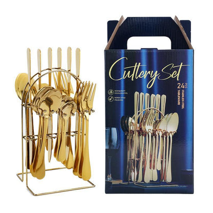 stainless cutlery set