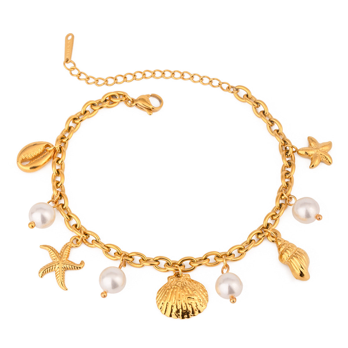 Stainless Steel 18K Gold Plated Bracelet Jewelry