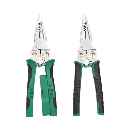 Stainless Steel 8-in-1 Multifunctional Wire Stripper Pliers