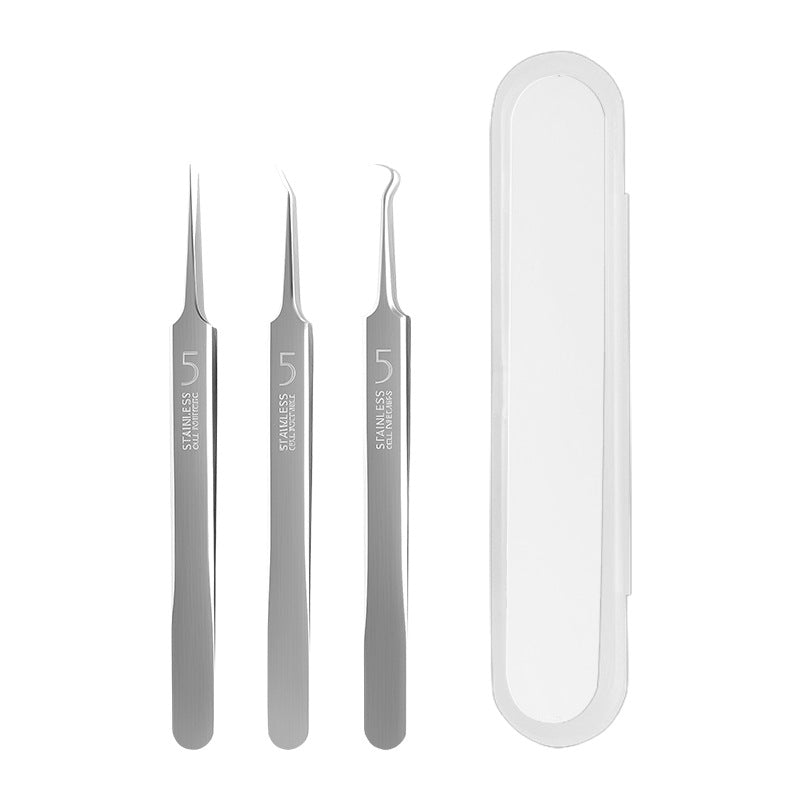 Stainless Steel Acne Needle and Blackhead Extractor Set