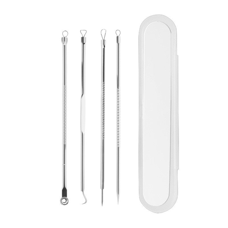 Stainless Steel Acne Needle and Blackhead Extractor Set