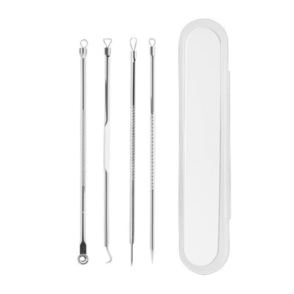 Stainless Steel Acne Needle and Blackhead Extractor Set