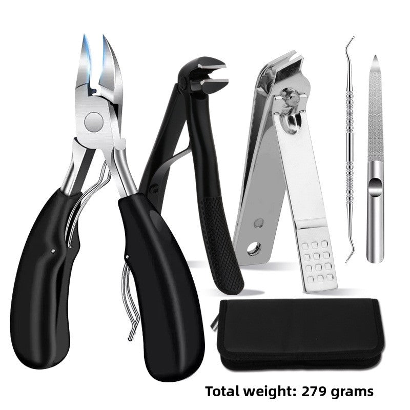Stainless Steel Anti-Splash Nail Clippers Large Opening