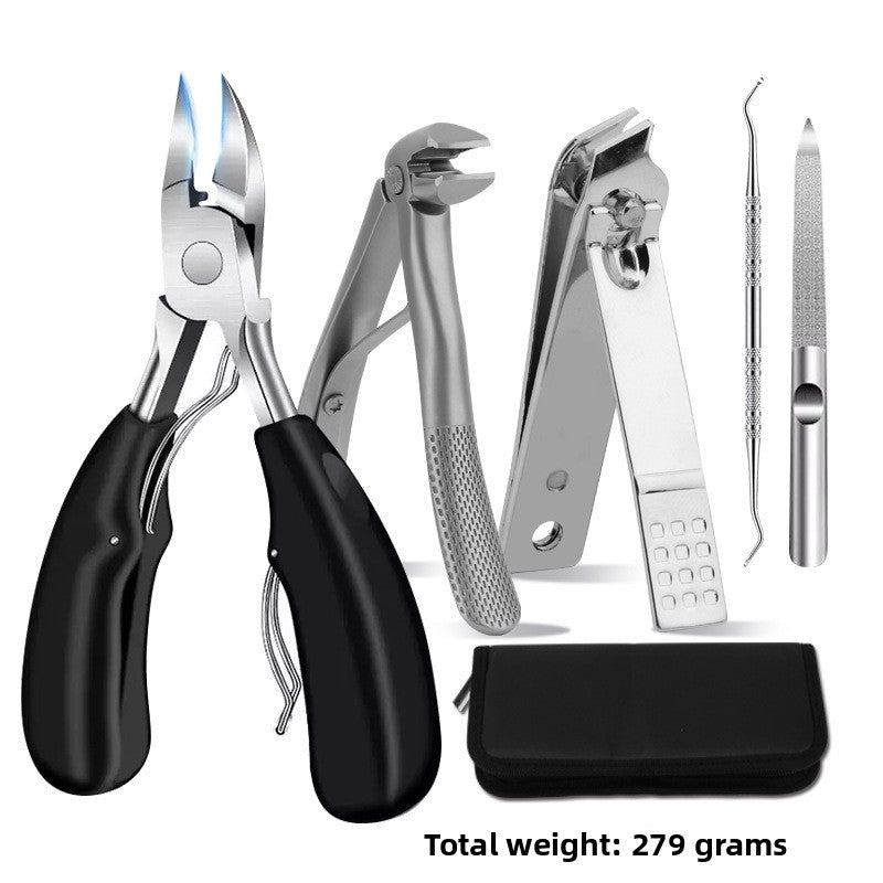 Stainless Steel Anti-Splash Nail Clippers Large Opening