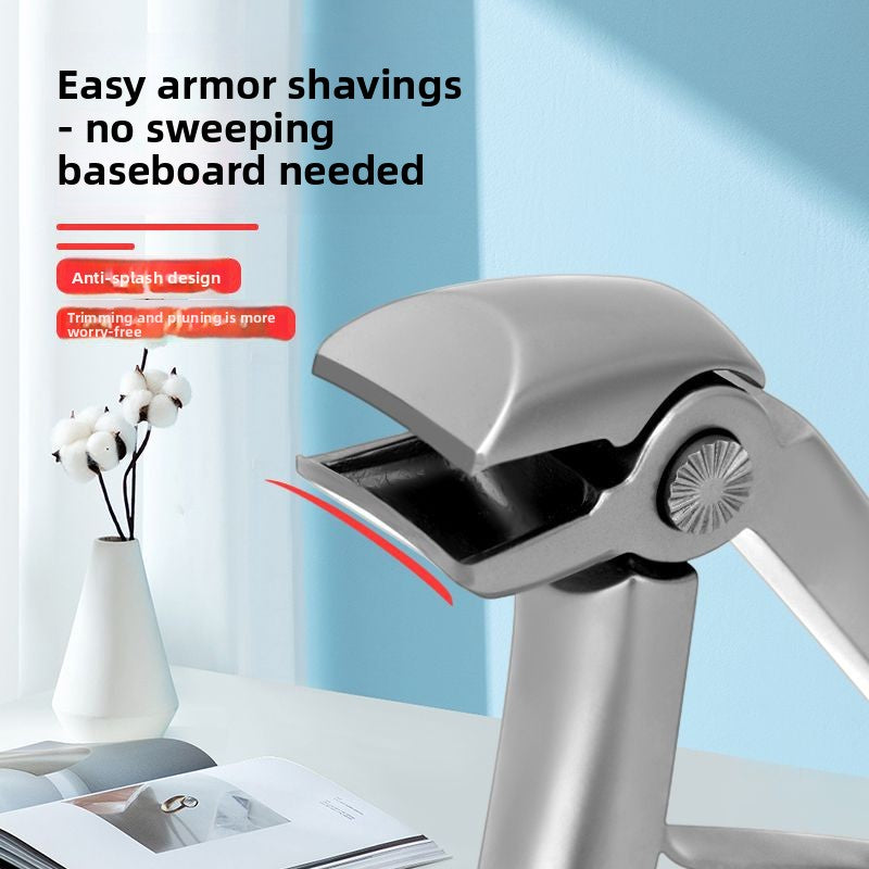 Stainless Steel Anti-Splash Nail Clippers Large Opening