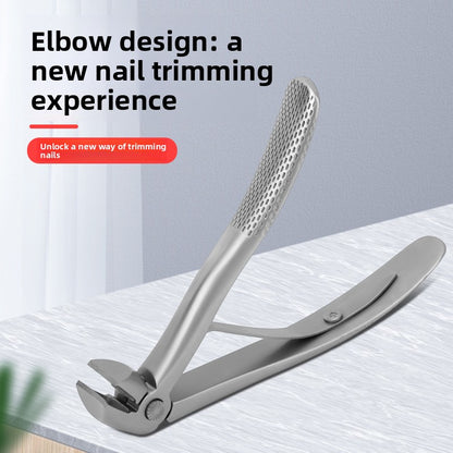 Stainless Steel Anti-Splash Nail Clippers Large Opening