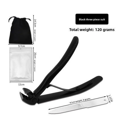 Stainless Steel Anti-Splash Nail Clippers Large Opening
