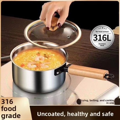 Stainless Steel Baby Milk Pot