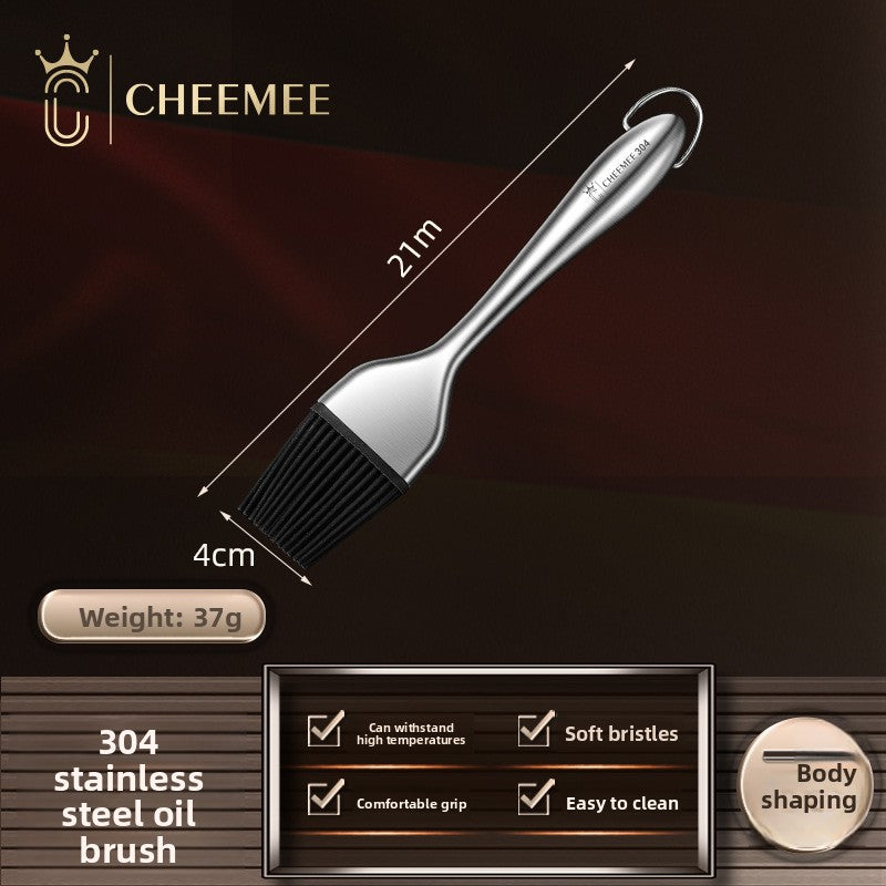 Stainless Steel Barbecue Tongs and Cooking Set