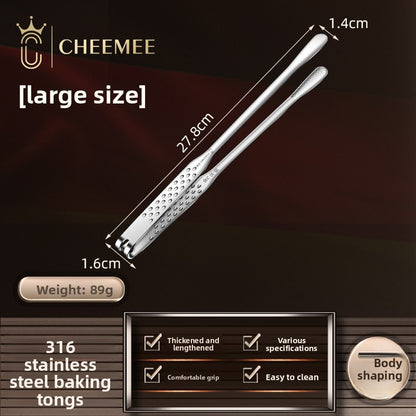Stainless Steel Barbecue Tongs and Cooking Set