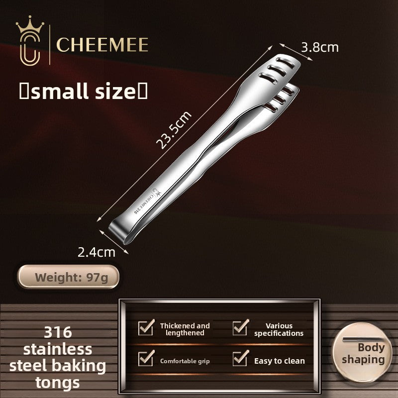 Stainless Steel Barbecue Tongs and Cooking Set