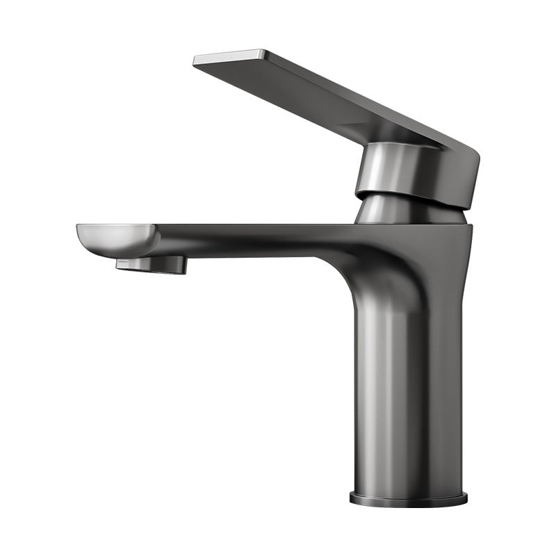 Stainless Steel Bathroom Basin Faucet with Ceramic Valve