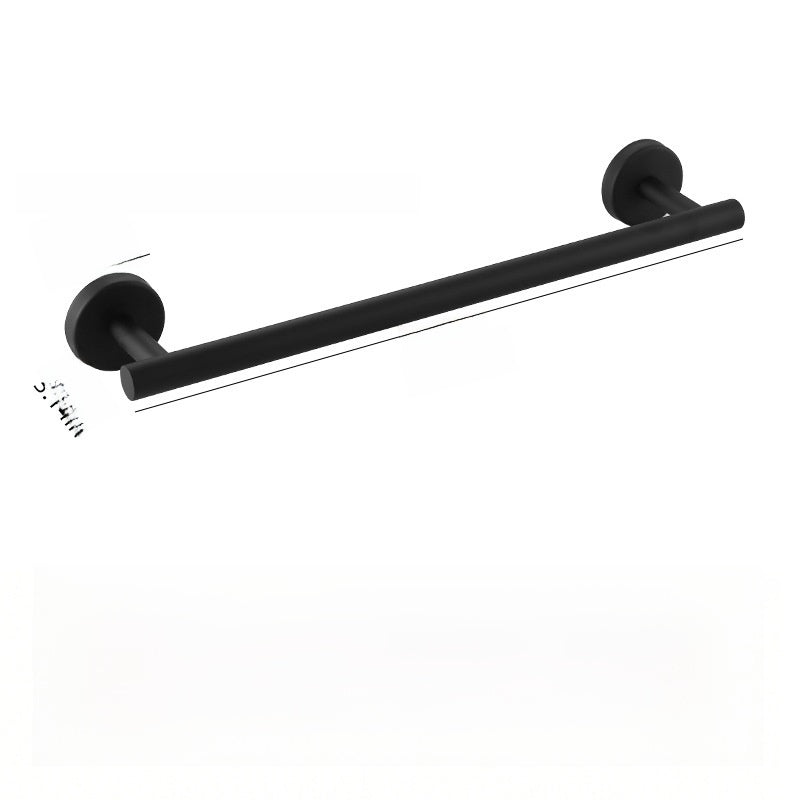 Stainless Steel Bathroom Towel Ring Set