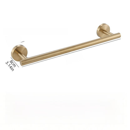 Stainless Steel Bathroom Towel Ring Set