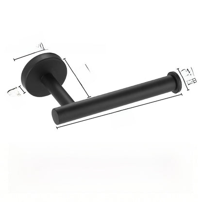 Stainless Steel Bathroom Towel Ring Set