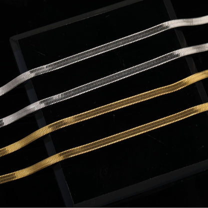 Stainless Steel Blade Chain Necklace