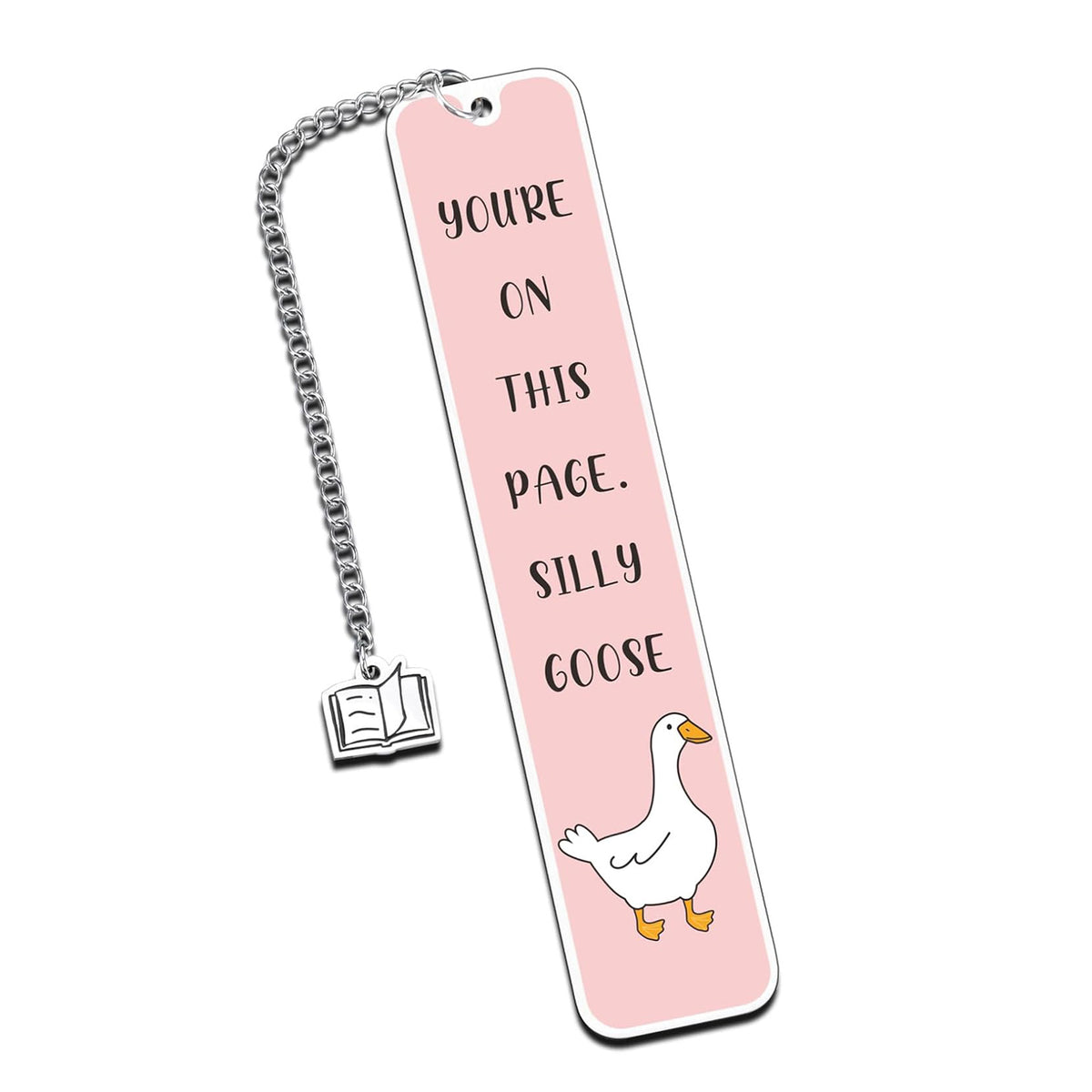 Stainless steel bookmark