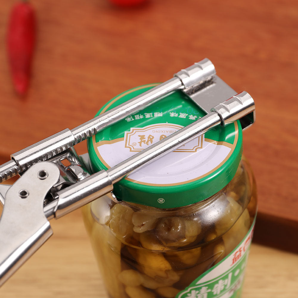 Stainless steel bottle opener